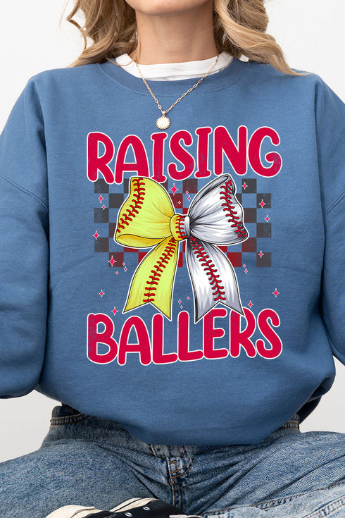 Raising Ballers Heavy-weight Crew Sweatshirt