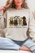 Just A Spooky Paw Heavy Blend Crew Sweatshirt