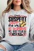 Softball Suspect Yells At The Ump Heavy-weight Crew Sweatshirt