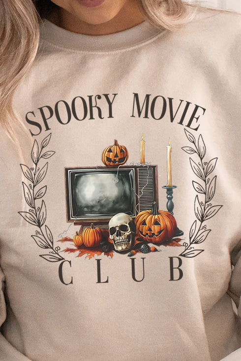 Spooky Movie Club Heavy Blend Crew Sweatshirt