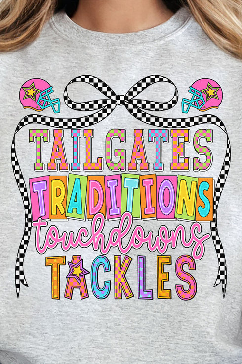 Football Traditions Heavy-weight Crew Sweatshirt