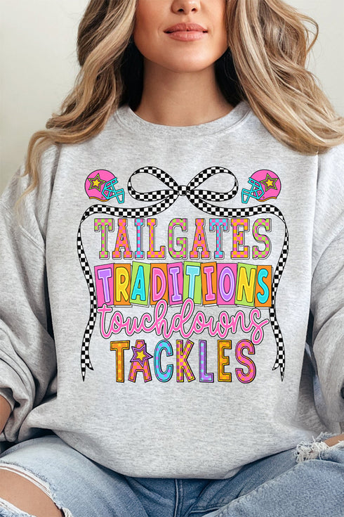 Football Traditions Heavy-weight Crew Sweatshirt