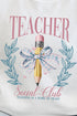 Teacher Social Club Heavy-weight Crew Sweatshirt