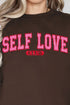 Vintage Self Love Club Heavy-weight Crew Sweatshirt