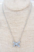 Cubic Zirconia Paris Affair Silvertone Necklace