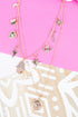 Open Minded Meditation Layered Goldtone Necklace