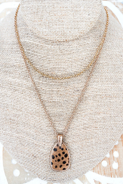 Crystal Avenue Fierce Start Goldtone Layered Necklace