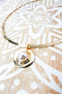 Style Icon Pearl and Goldtone Choker