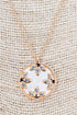 Whispering Petals Goldtone Necklace
