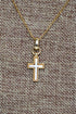 Quiet Grace Goldtone Necklace