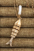 Keep Swimming Goldtone Fish Necklace