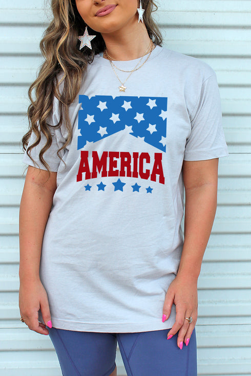 Stars America Unisex Blend Tee