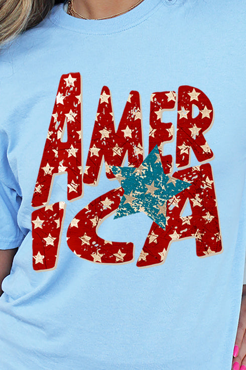 Vintage Star American Unisex Blend Tee