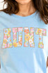 Daisy Floral Aunt Unisex Blend Tee
