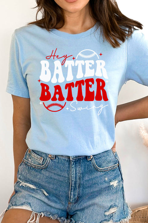 Hey Batter Batter Unisex Blend Tee