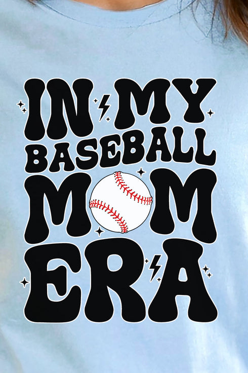 In My Baseball Mom Era Unisex Blend Tee