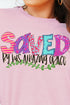 Saved By His Amazing Grace Unisex Blend Tee