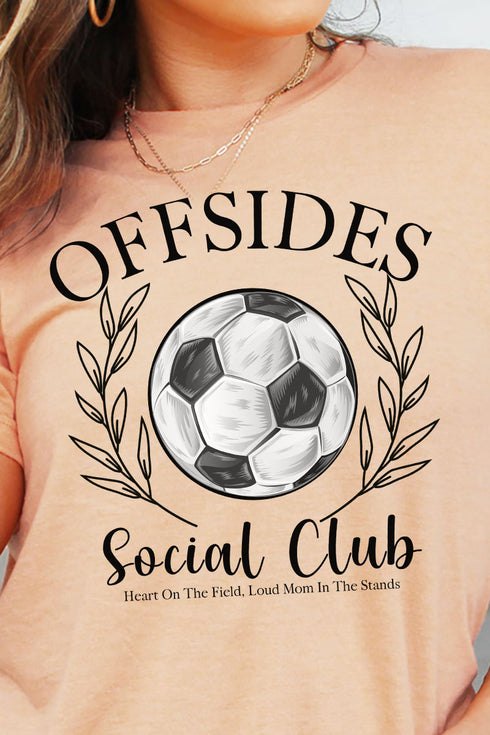 Soccer Offsides Social Club Unisex Blend Tee