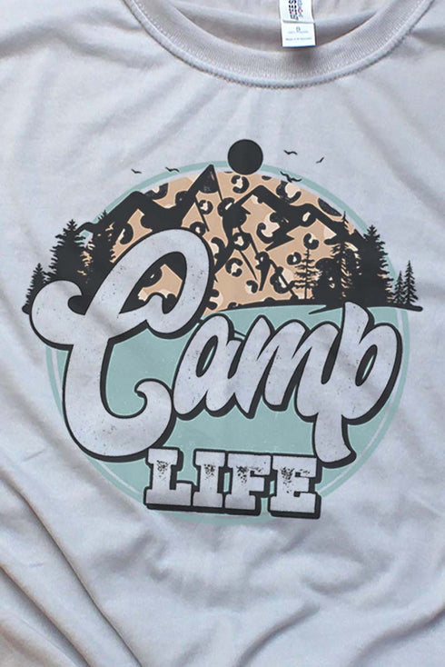 Camp Life Unisex Dri-Power Poly Tee