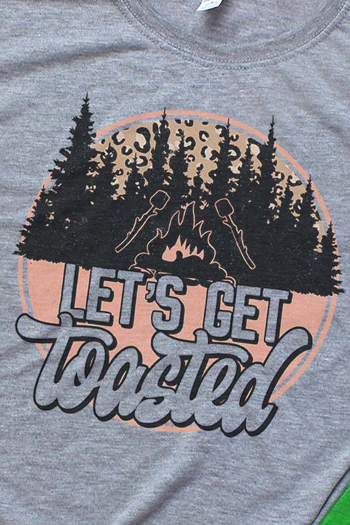 Let's Get Toasted Unisex Dri-Power Poly Tee