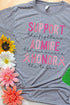 Support Admire Honor Pink Ribbon Unisex Dri-Power Poly Tee