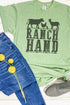 Farm Animals Ranch Hand Unisex Poly-Rich Blend Tee