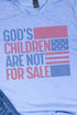 God's Children Are Not For Sale Unisex Poly-Rich Blend Tee