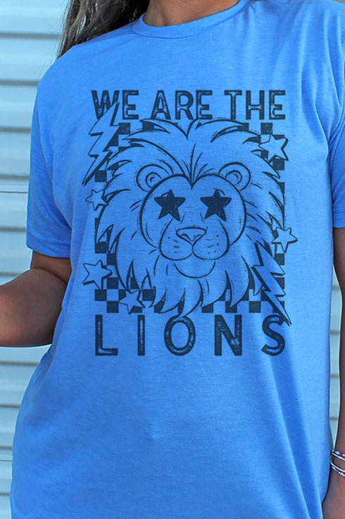Stars We Are The Lions Unisex Poly-Rich Blend Tee
