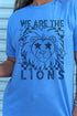 Stars We Are The Lions Unisex Poly-Rich Blend Tee