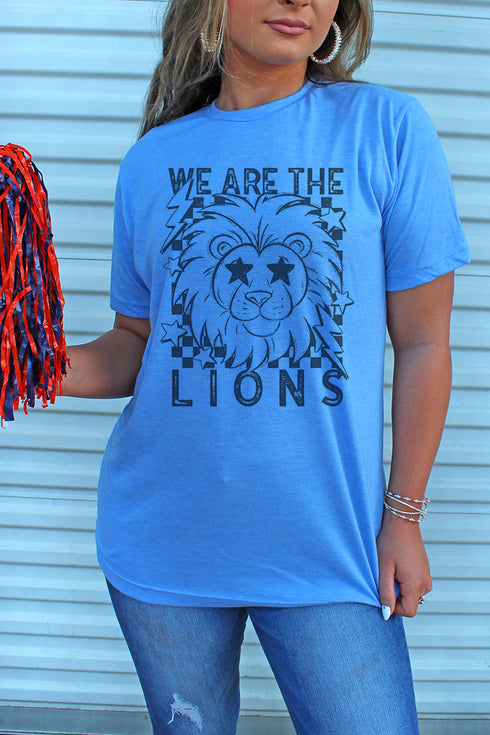 Stars We Are The Lions Unisex Poly-Rich Blend Tee