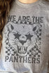 Stars We Are The Panthers Unisex Poly-Rich Blend Tee