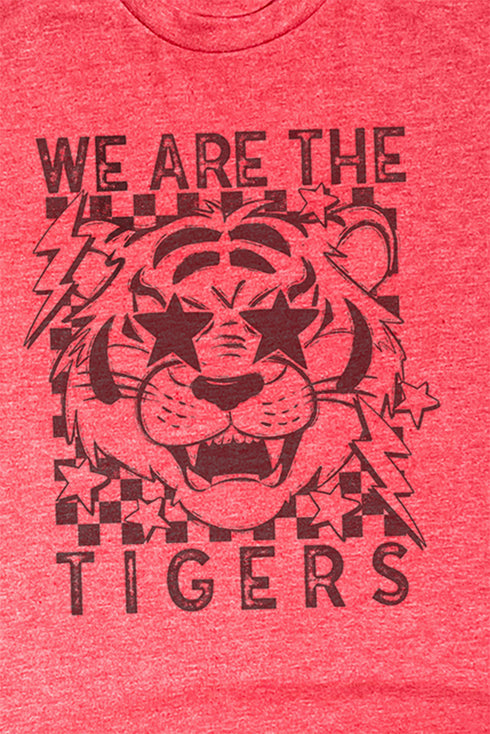 Stars We Are The Tigers Unisex Poly-Rich Blend Tee