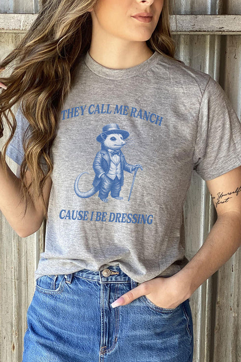 Call Me Ranch Unisex Poly-Rich Blend Tee