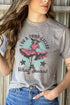 What I Want Cowgirl Unisex Poly-Rich Blend Tee