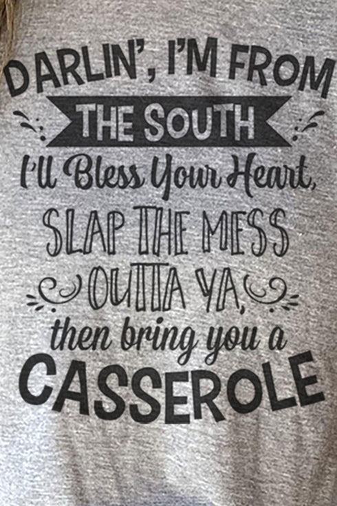 Darlin I'm From The South Unisex Poly-Rich Blend Tee