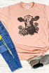 Rosie The Cow Unisex Poly-Rich Blend Tee