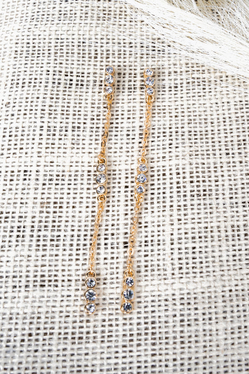 City Sparkle Goldtone Earrings