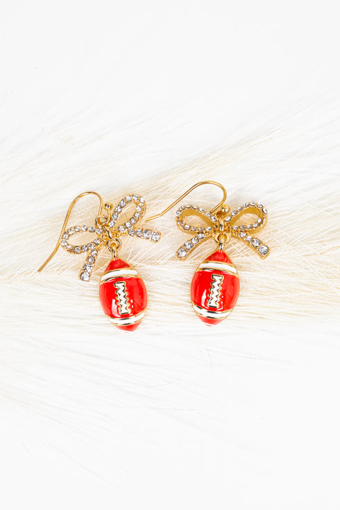 Blitz & Glam Red Earrings