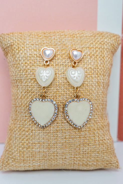 Luster & Love Goldtone Earrings