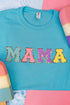 Colorful Mama Chenille Patch Dri-Power 50/50 Tee