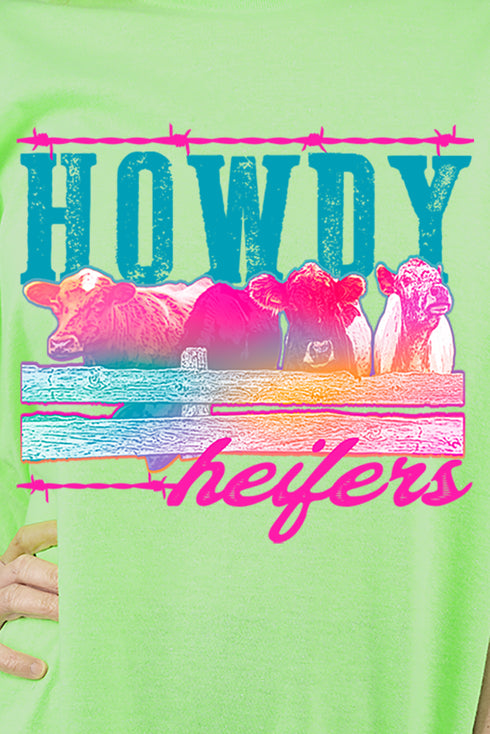 Howdy Heifers Short Sleeve Relaxed Fit T-Shirt