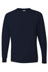 Santa Highland Cow Unisex Dri-Power Long-Sleeve 50/50 Tee