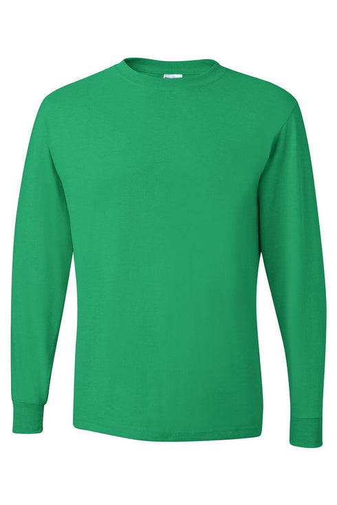 Howdy Christmas Coquette Boots Unisex Dri-Power Long-Sleeve 50/50 Tee