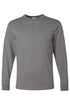 Purple Checkered Mama Unisex Dri-Power Long-Sleeve 50/50 Tee