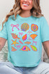 Neon By The Sea Comfort Colors Women's Heavyweight Boxy Tee