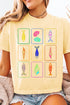 Sea Life Stamps Comfort Colors Women's Heavyweight Boxy Tee