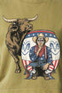 American Rodeo Clown Women's Garment-Dyed Heavyweight Muscle Tee
