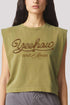 Yeehaw & Amen Women's Garment-Dyed Heavyweight Muscle Tee