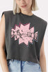 Pink Mesa Moonrise Women's Garment-Dyed Heavyweight Muscle Tee