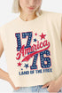 1776 Retro Women's Garment-Dyed Heavyweight Muscle Tee